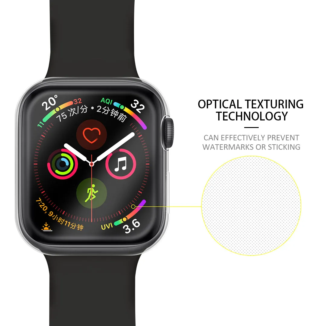 0.9mm Slim Soft TPU Transparent Case For Apple Watch Series 4