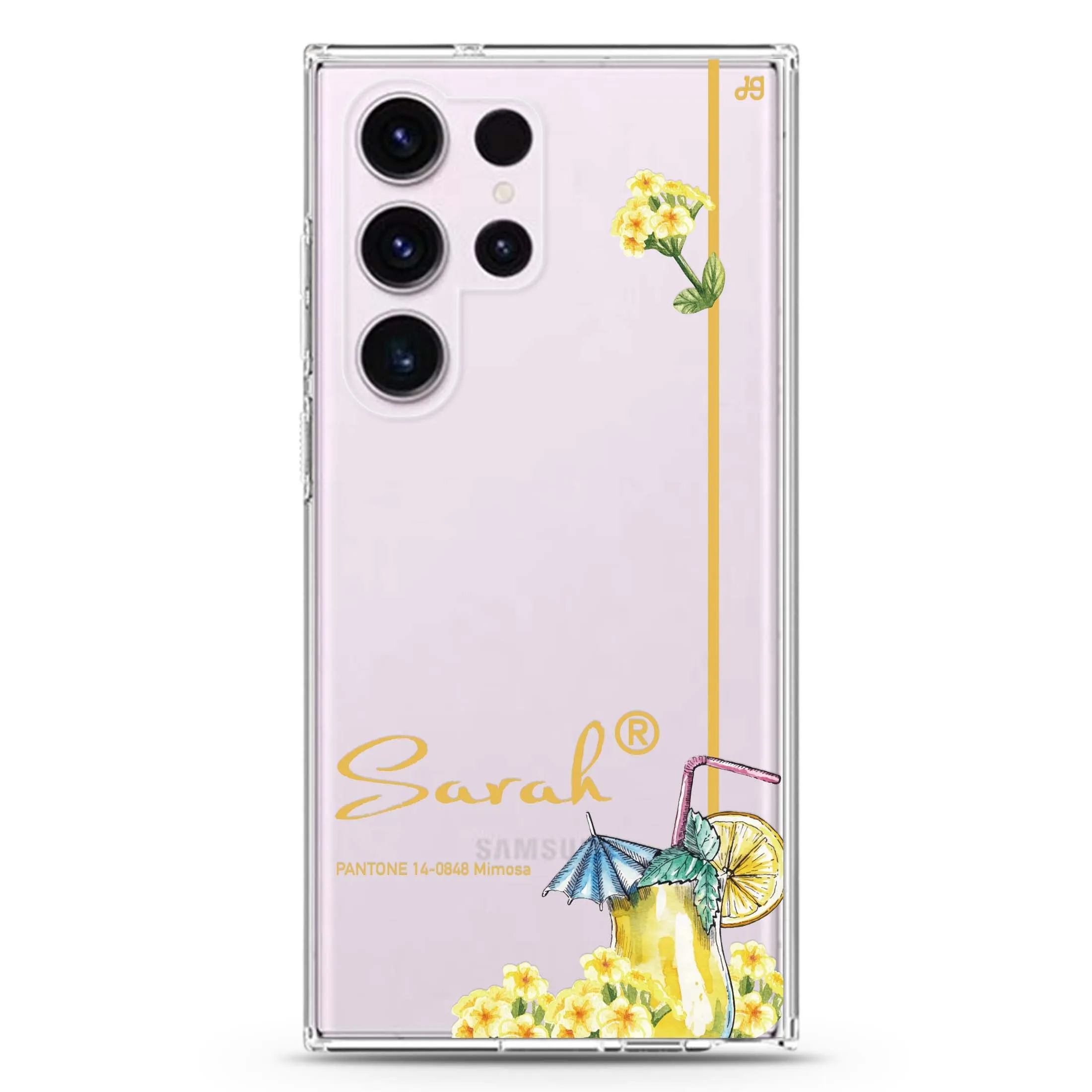 #14-0848 Mimosa II Samsung Galaxy Ultra Clear Case