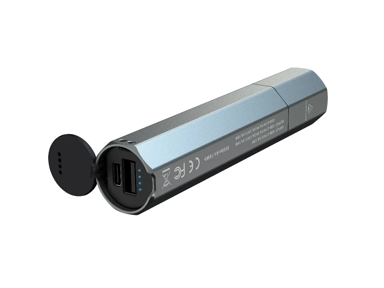 1600-Lumen LED Flashlight / Powerbank - E-CP