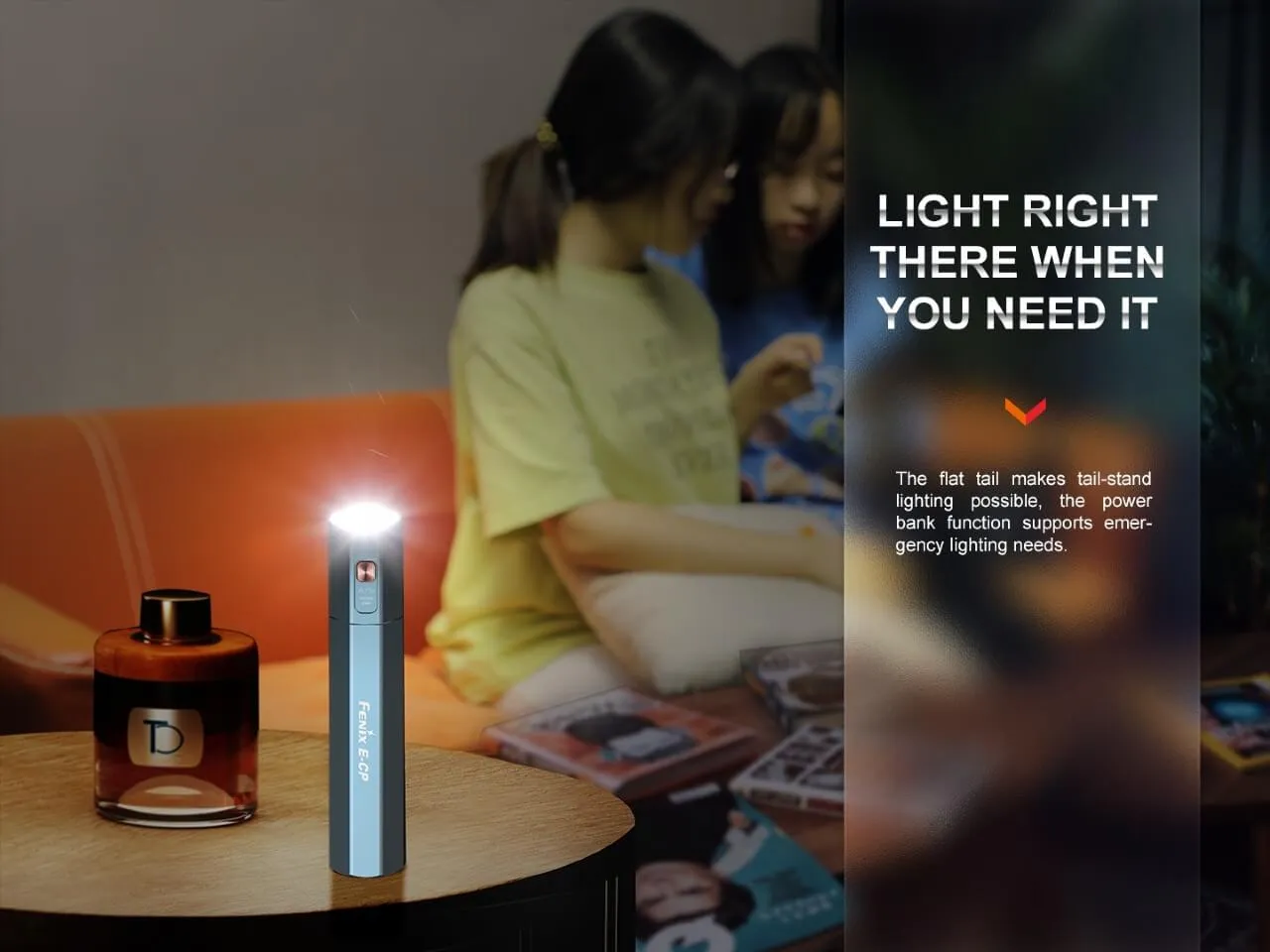 1600-Lumen LED Flashlight / Powerbank - E-CP