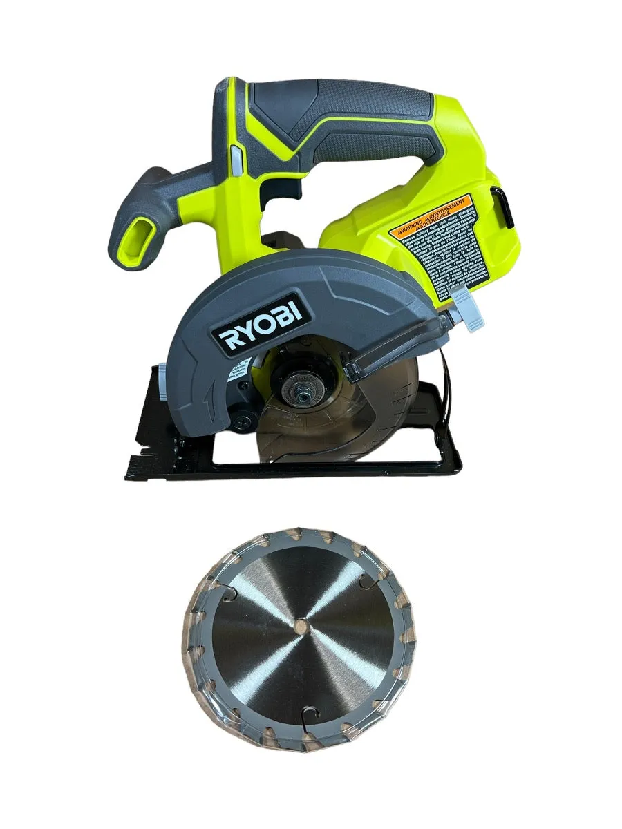 18-Volt ONE  Cordless 5 1/2 in. Circular Saw with Dust Collection Adaptor (Tool Only)