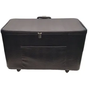 27in Wheeled Sewing Machine Hard Case - Black