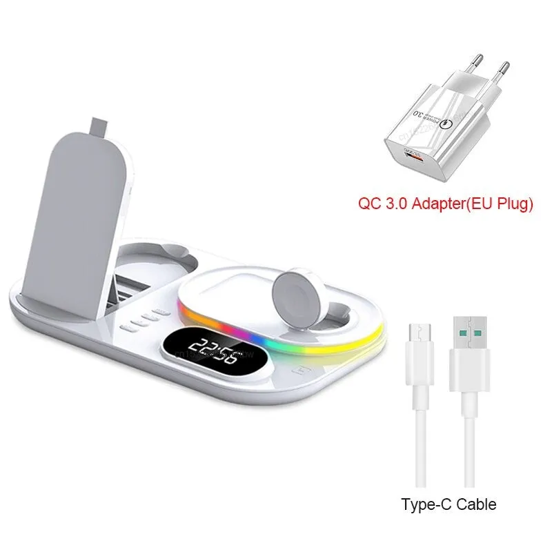 3 in 1 Fast Wireless Charger Station For Samsung Galaxy Z Fold Series