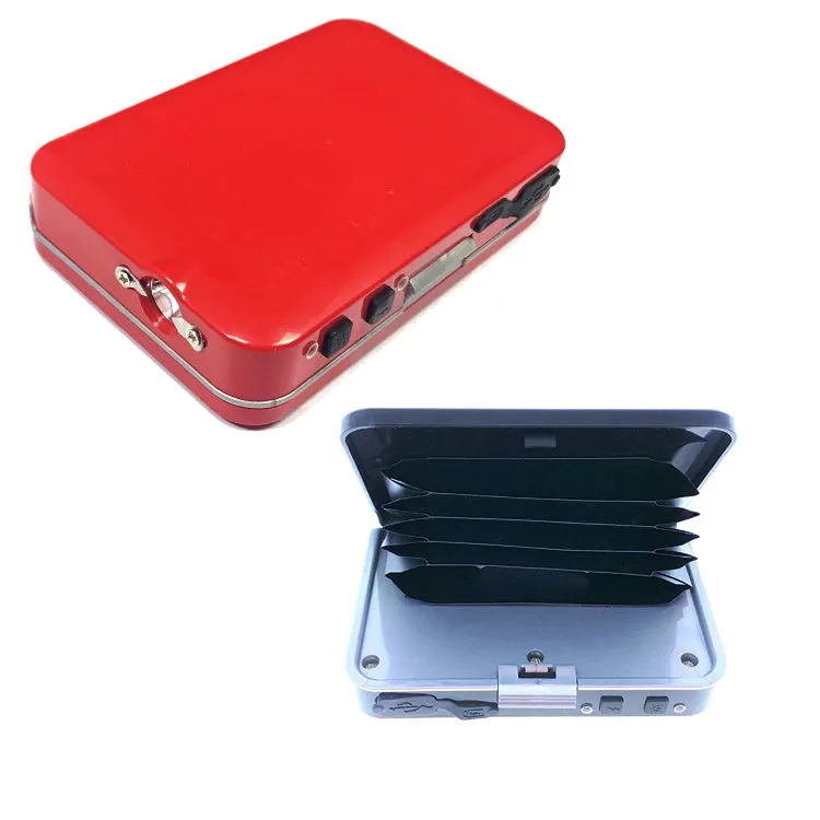 4" Red Wallet & Power Bank Stun Gun