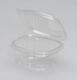 6 oz. Clear Hinged Deli Container (400/CS)