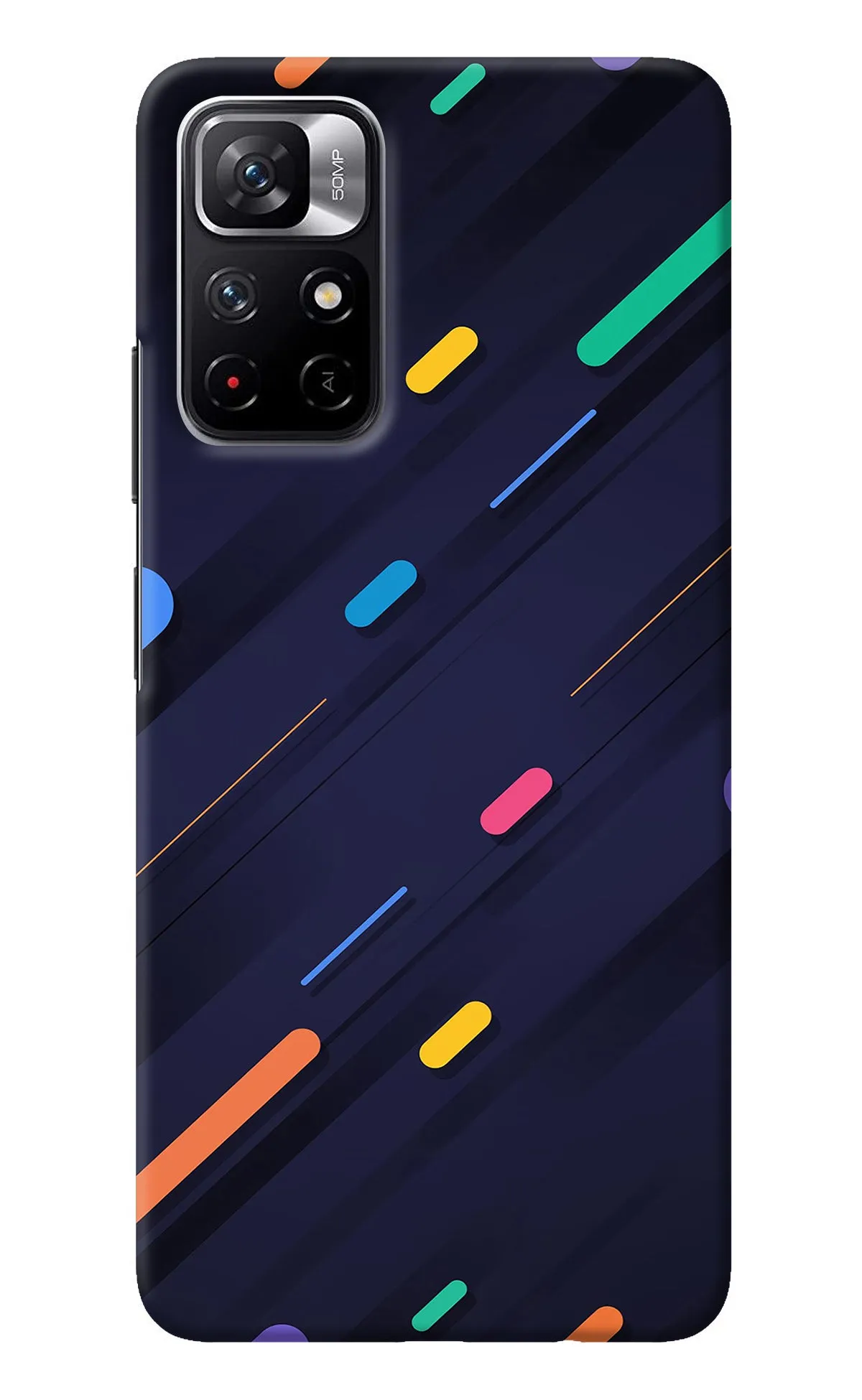 Abstract Design Poco M4 Pro 5G Back Cover