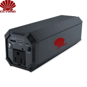 AC Power Bank with AC 100W Sine Wave Inverter & 17W USB & 18W Type-C Output 31200mAh Battery Built