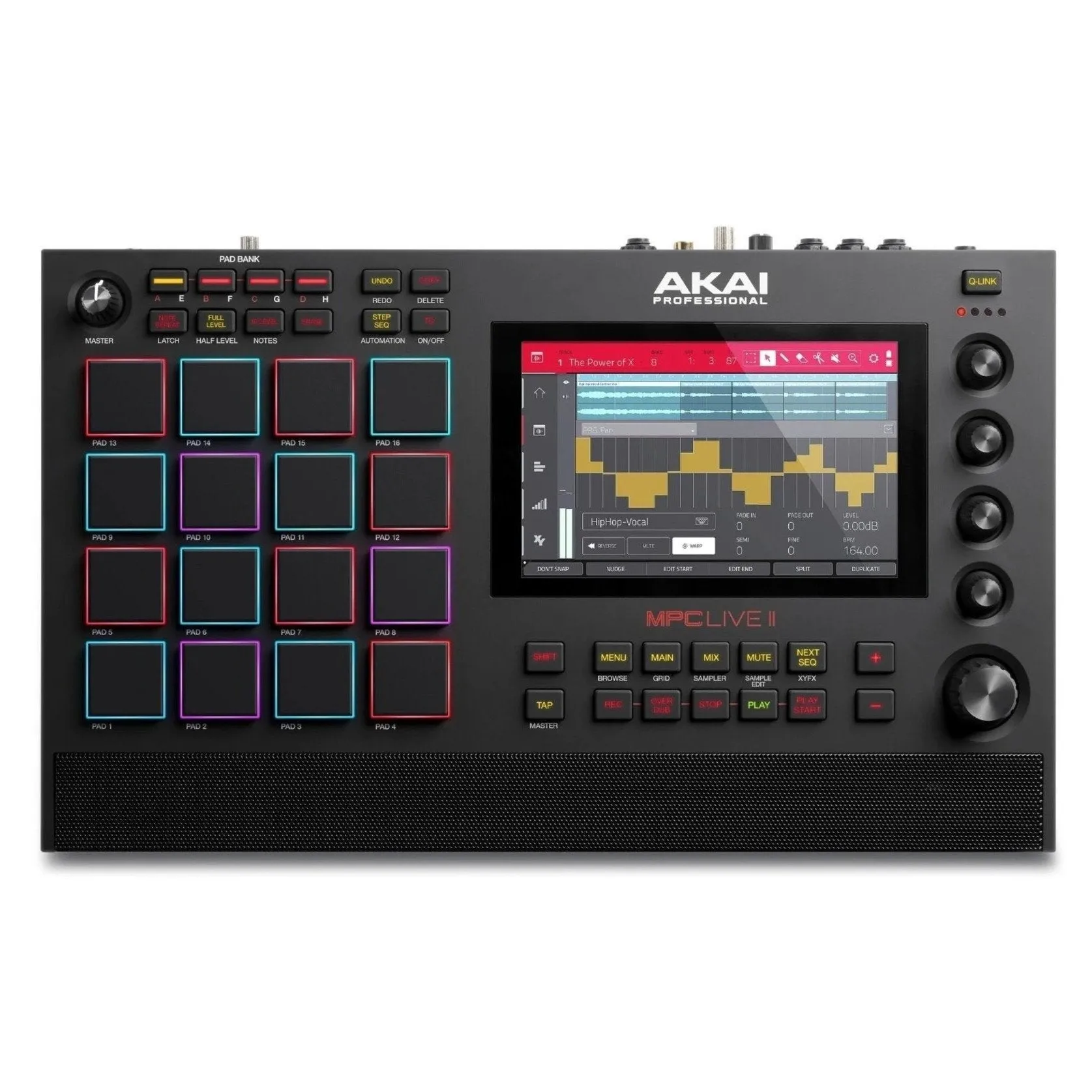 Akai MPCLIVE-II Standalone MPC & 3I1813-7MPC2 Hard Case Bundle