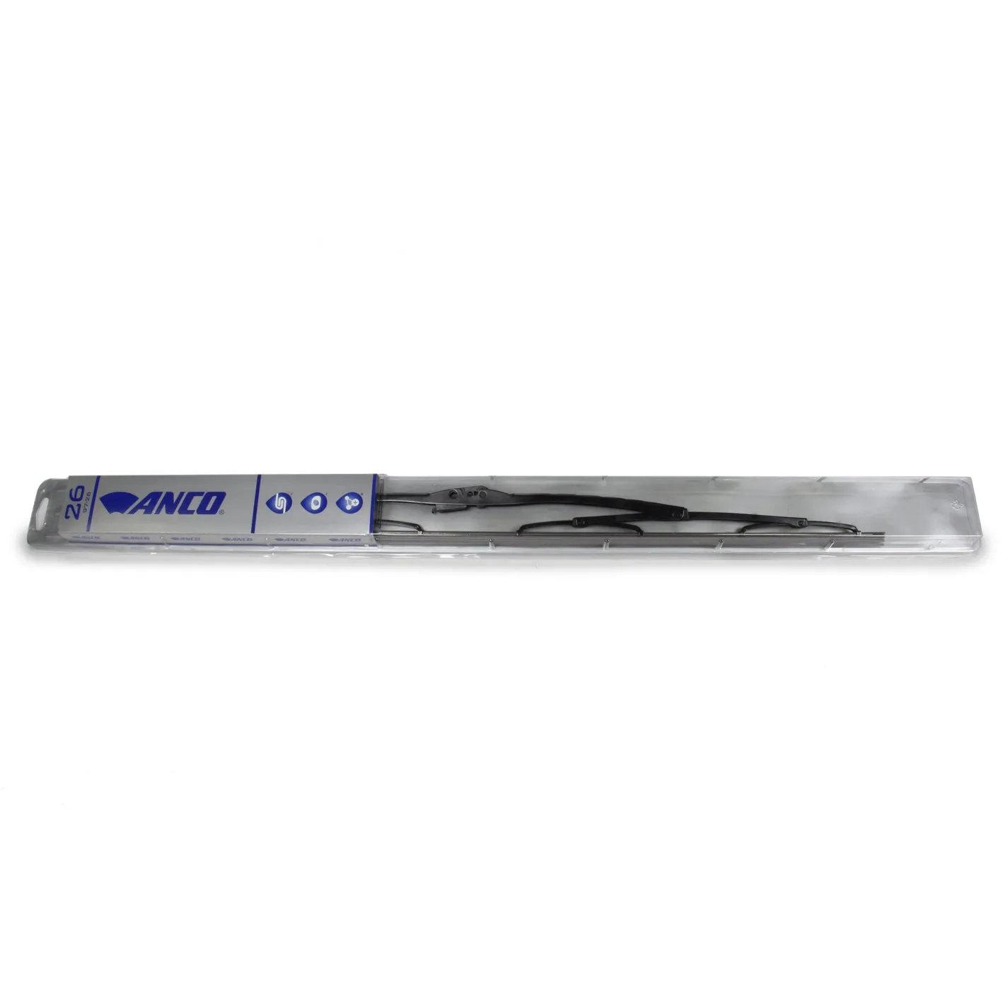 Anco Aero Advantage Wiper Blade - 26" Long - Rubber - Black