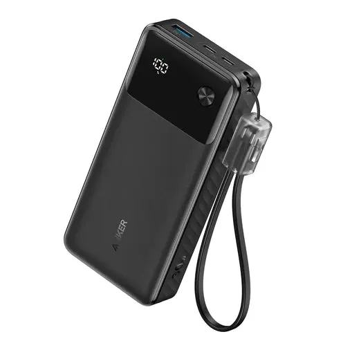 Anker Power Bank (20k,30w) with Digital Display