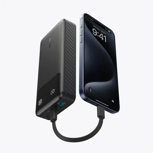 Anker Power Bank (20k,30w) with Digital Display