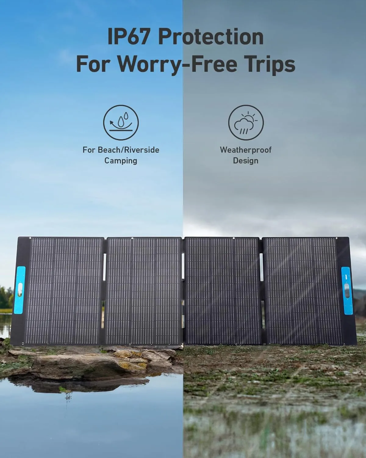 Anker SOLIX F3800   PS400 Solar Panel 400W