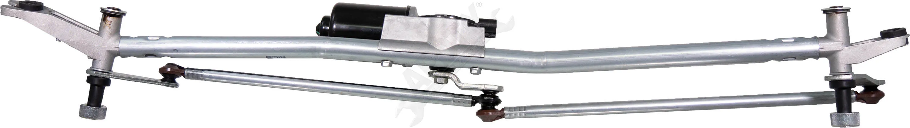 APDTY 140147 Windshield Wiper Motor & Transmission Linkage Assembly