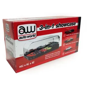 Auto World Collectible Display Show Case - for 1/64 1/43 1/24 Scale Diecast Models