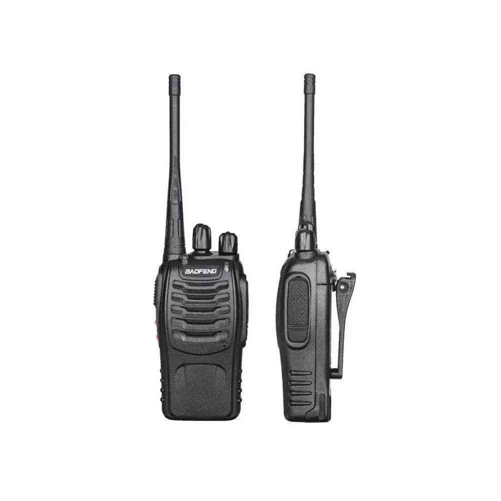 BaoFeng BF-888S (Set of 5/6/7/8/9/10) Walkie-Talkie UHF Transceiver 5W Two-Way Radio with 16 Store Channels, 400-470MHz Frequency Range, 5km Max. Talking Range, Clear Voice Output, 1500mAh Battery Capacity, IP45 Waterproof