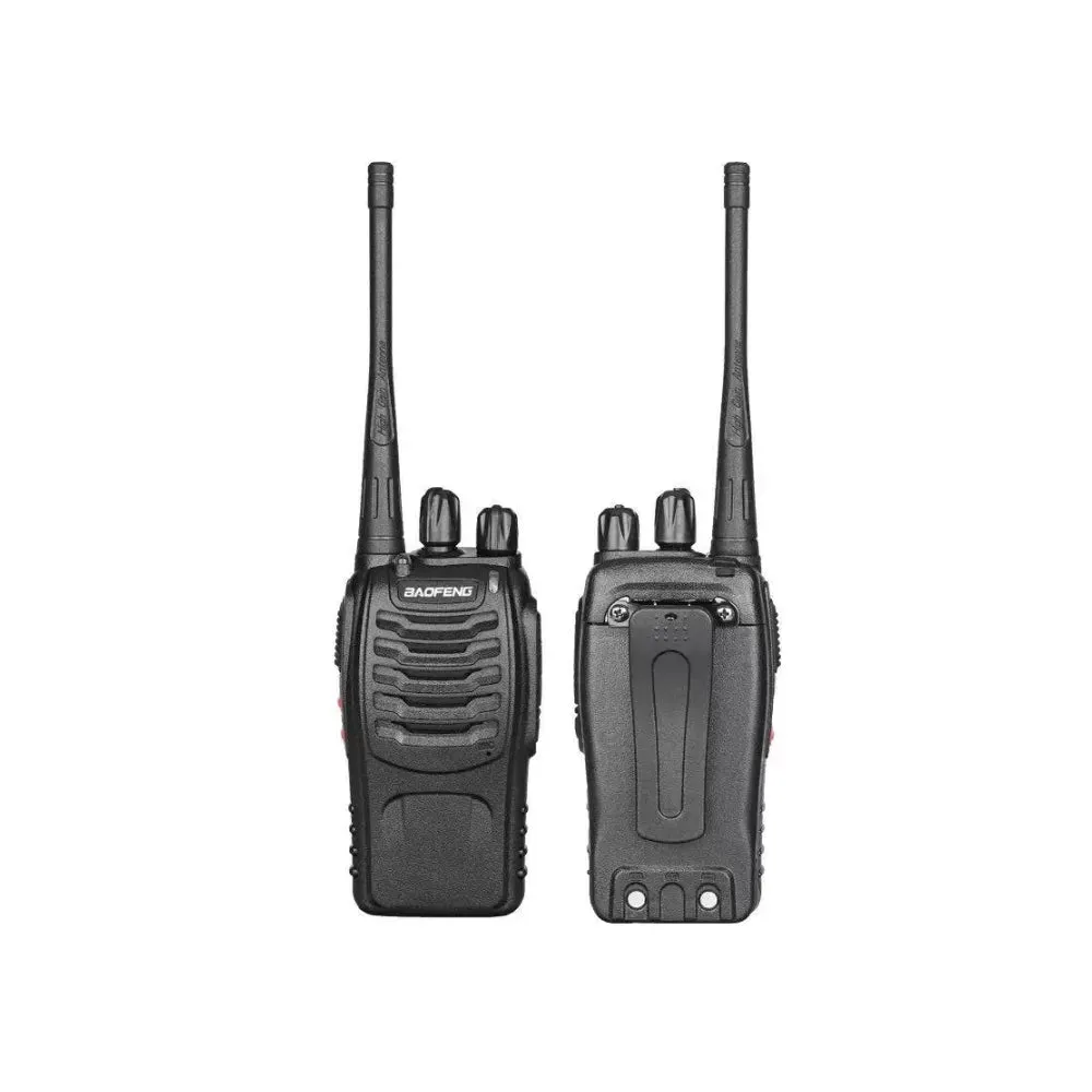 BaoFeng BF-888S (Set of 5/6/7/8/9/10) Walkie-Talkie UHF Transceiver 5W Two-Way Radio with 16 Store Channels, 400-470MHz Frequency Range, 5km Max. Talking Range, Clear Voice Output, 1500mAh Battery Capacity, IP45 Waterproof