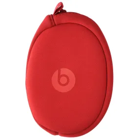 Beats By Dre Soft Travel Carrying Zipper Pouch - Red