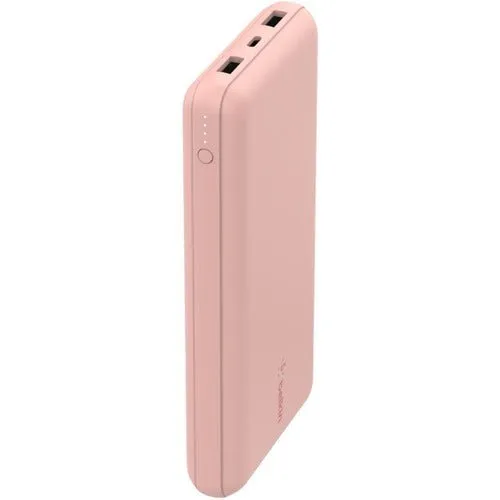 Belkin BoostCharge USB-C Power Bank 20K 15W - Pink BPB012btRG