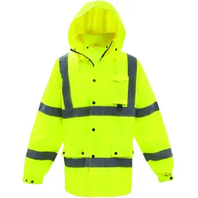 Boss 3NR60003X ANSI Type R Class 3 Heavy Duty Waterproof Breathable Jacket