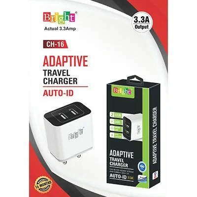 Bright Auto-ID adaptor with two USB ports(Only adaptor)