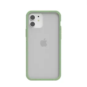 Clear iPhone 12/iPhone 12 Pro Case with Sage Green Ridge