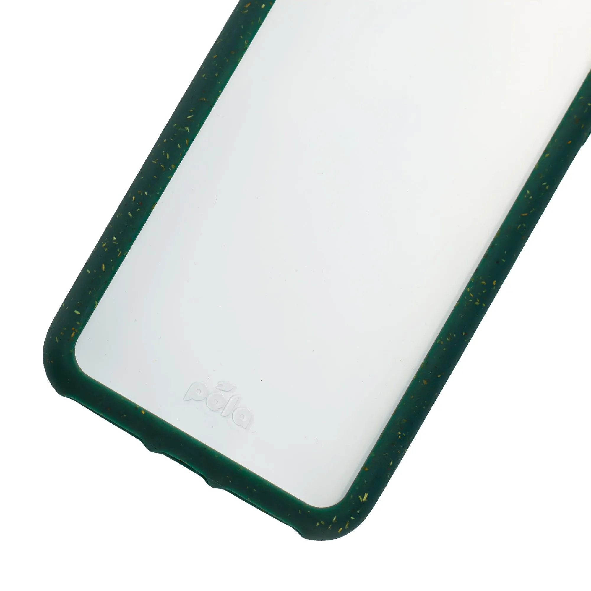 Clear iPhone Plus Case with Green Ridge