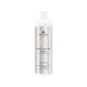 Clear shampoo KALLOS MED Scalp & Hair Shampoo with a nutrient complex of 500ml oils