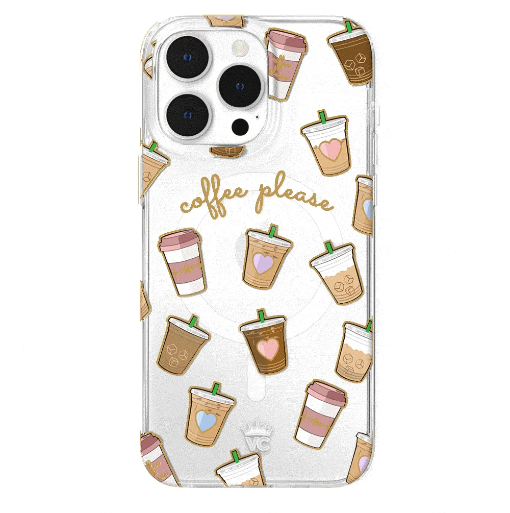 Coffee First iPhone Clear Case