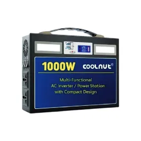 Compact Solar Power Station - 1332Wh - 1000Watt - 360000mAh