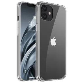 Crystal Clear Acrylic iPhone 12 & 12 Pro Case Shockproof Soft Silicone