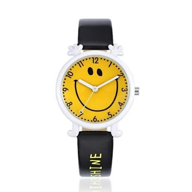 Cute Smiley Waterproof Watch