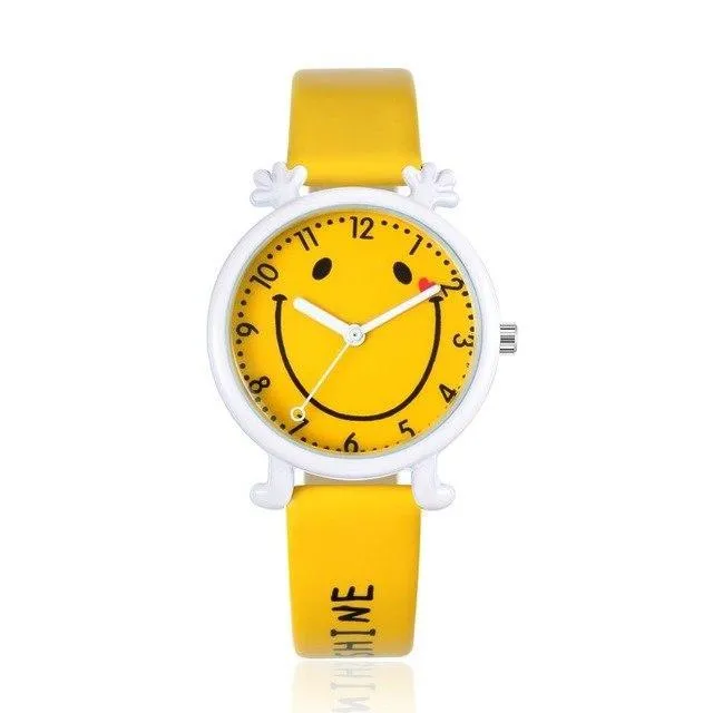 Cute Smiley Waterproof Watch