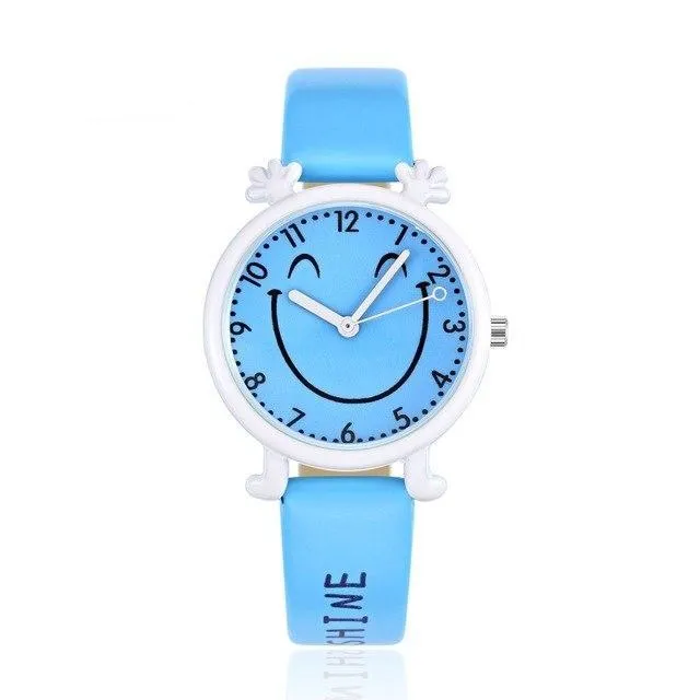 Cute Smiley Waterproof Watch