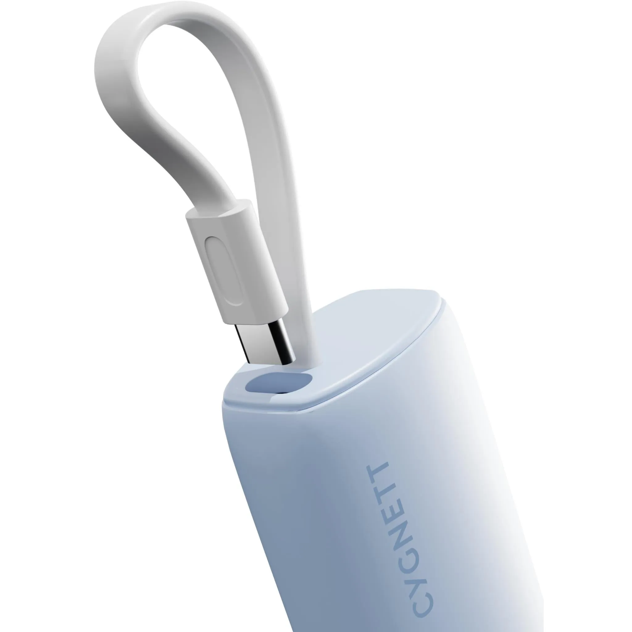 Cygnett Charge Connect 5K Power Bank with Integrated USB-C Cable (Blue)