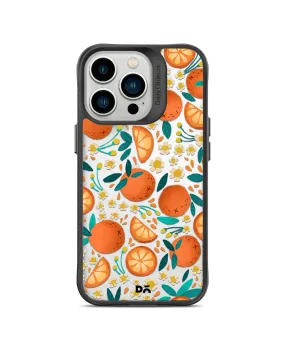 DailyObjects Orange Haul Black Hybrid Clear Case Cover For iPhone 13 Pro Max