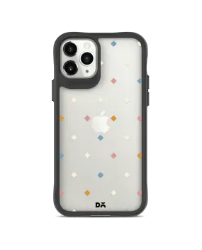 DailyObjects Party Poppers Black Hybrid Clear Case Cover For iPhone 11 Pro Max