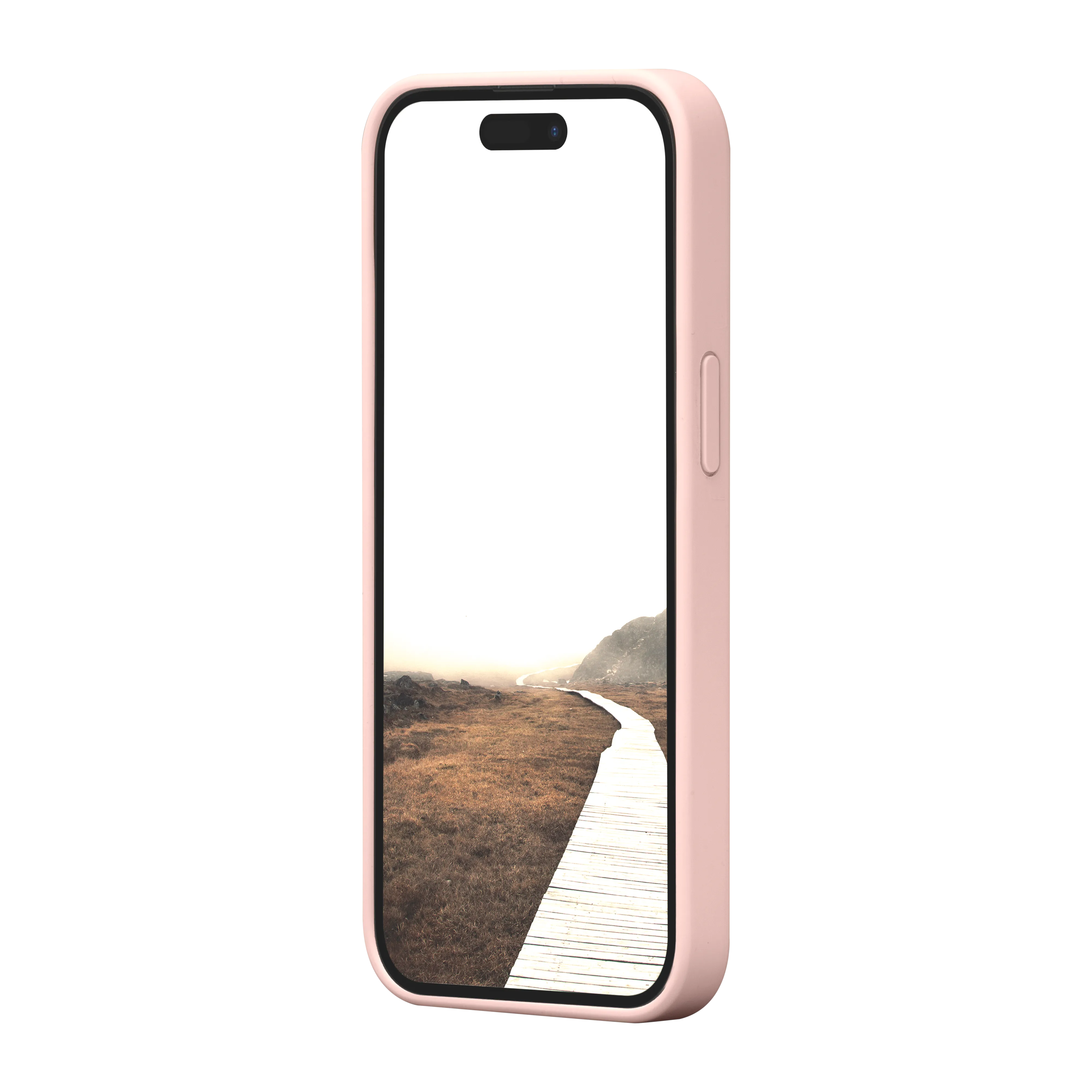 dbramante1928 - iPhone 15 Pro MagSafe Silicone Case Sleeve Monaco Recycled (MO61PISA1857) - Pink Sand