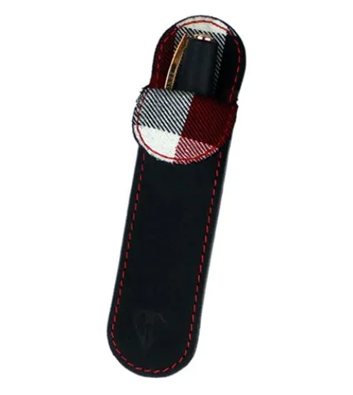 Dee Charles Single Pen Sleeve - Midnight Red