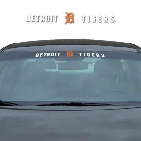 Detroit Tigers Sun Stripe Windshield Decal 3.25 in. x 34 in.