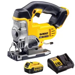 Dewalt DCS331N 18V XR Cordless Jigsaw With 1 x 4.0Ah Battery & Charger