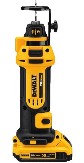 DeWalt DCS551D2 Cordless Drywall Cut-Out Tool Kit, 20 Volt