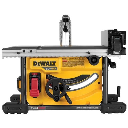 DeWalt DCS7485T1 60V MAX FlexVolt Brushless Table Saw with Battery & Charger