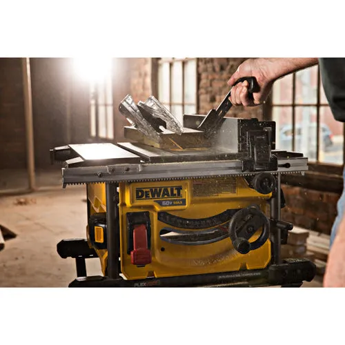 DeWalt DCS7485T1 60V MAX FlexVolt Brushless Table Saw with Battery & Charger