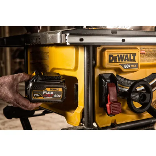 DeWalt DCS7485T1 60V MAX FlexVolt Brushless Table Saw with Battery & Charger