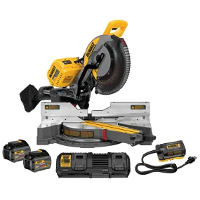 DeWalt DHS790AT2 12" Double Bevel Sliding Compound FlexVolt Miter Saw Kit