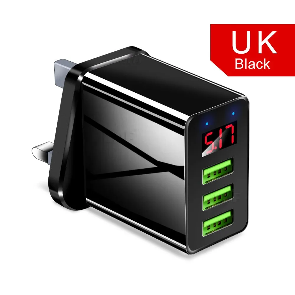 Digital Display USB Charger