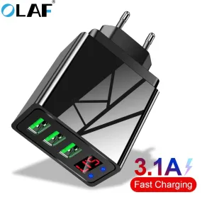 Digital Display USB Charger