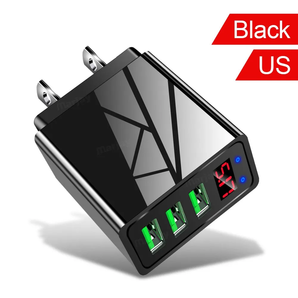 Digital Display USB Charger