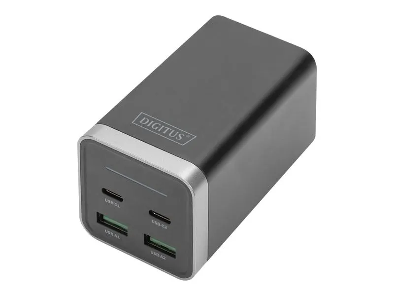 Digitus Power Adapter - Gan,Universal - Usb, 24 Pin Usb-C - 65 Watt