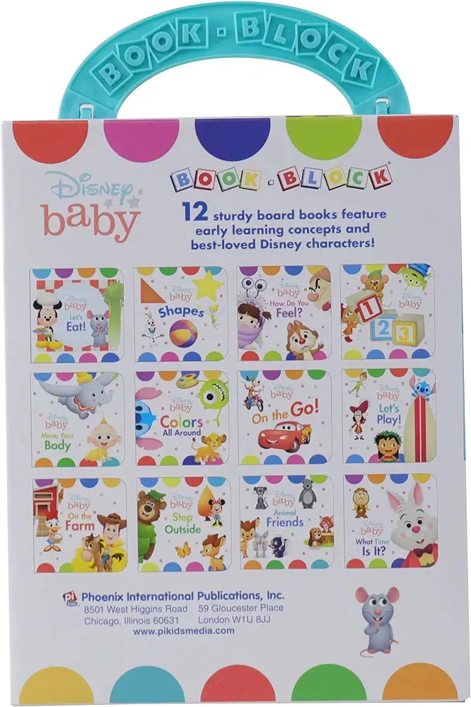 Disney Baby My First Library Set: 12 Board Books